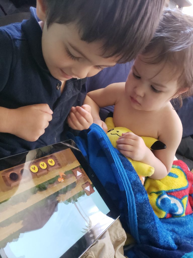 Screen time can be fun and educational as long as their are set boundaries!
